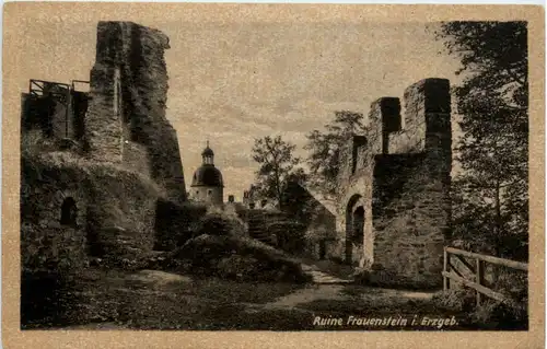 Frauenstein i. Erzgeb., Burgruine -388114