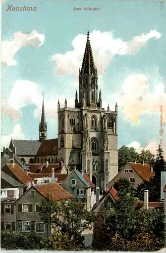 Konstanz, das Münster -387754