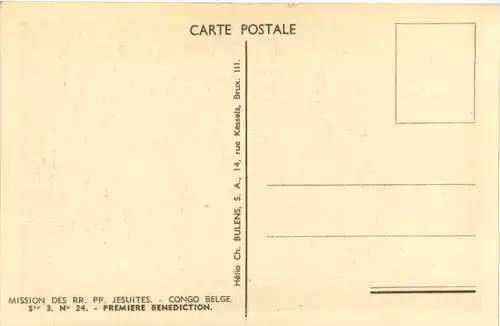 Congo Belge - Premiere Benediction -98914