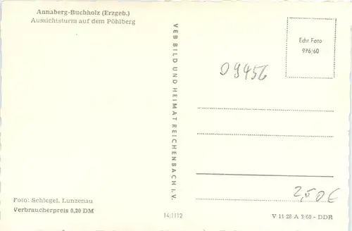 Annaberg-Buchholz, Aussichtsturm auf dem Pöhlberg -386492