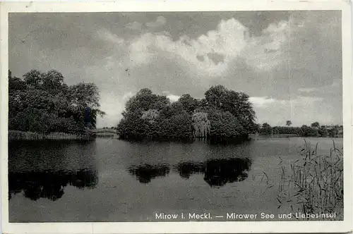 Mirow i. Meckl., Mirower See und Liebesinsel -388776