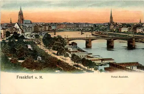 Frankfurt, Totalansicht -387994