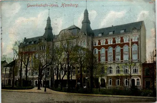 Hamburg, Gewerkschaftshaus -388446