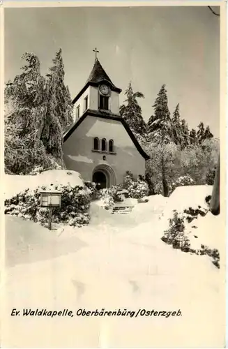 Oberbärenburg, Ev. Waldkapelle -389642