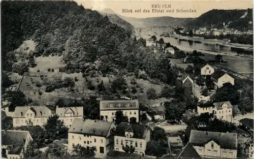 Sächs. Schweiz, Krippen bei Schandau -389022