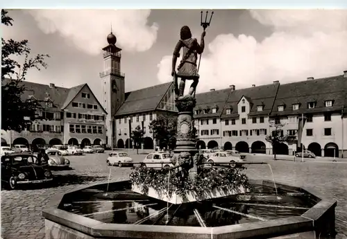 Freudenstadt, Marktplatz am Rathaus -389822