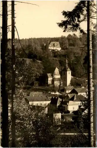 Bad Gottleuba, Blick zur Kirche -388872