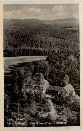 Sächs. Schweiz, Jugendherberge hans Dankner am Zirkelstein -388952