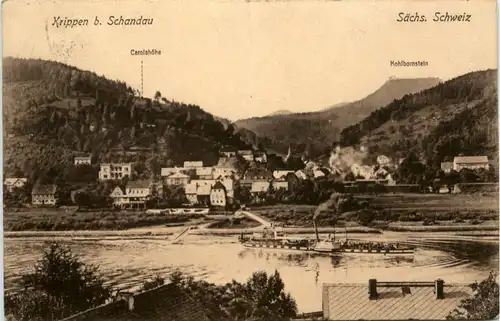 Sächs. Schweiz, Krippen bei Schandau -389018