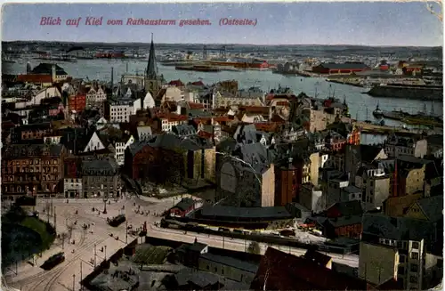 Kiel, vom Rathausturm gesehen -388474