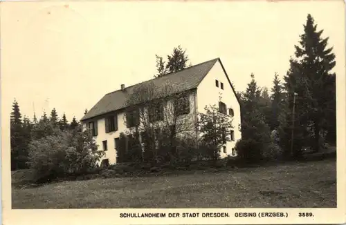 Geising, Schullandheim der Stadt Dresden -389370