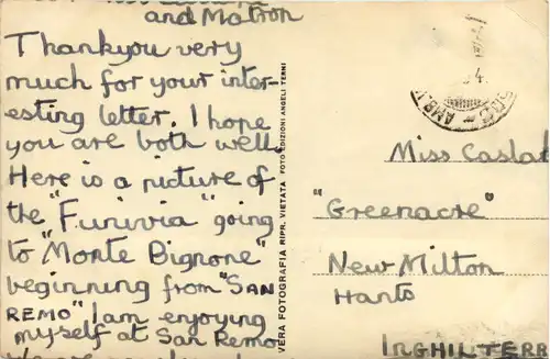 San Remo - Funicolare -99754