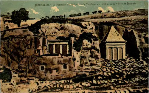 Jerusalem - Pyramide de Zacharia -449100