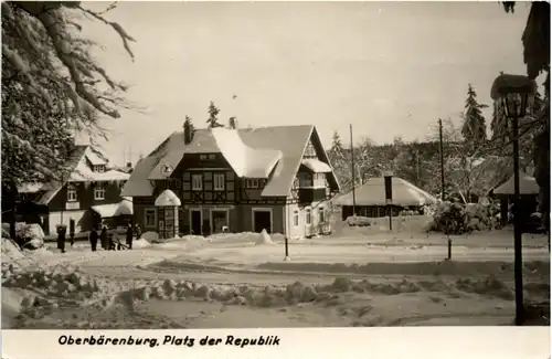 Oberbärenburg, Platz der Republik -389382