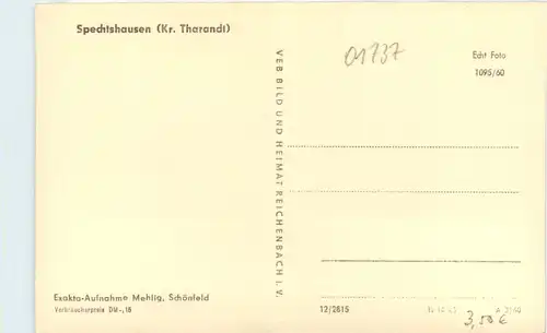 Spechtshausen - Krs. Tharandt -387436