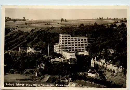Schwäbisch Hall, Solbad, Neues Krankenhaus -389798