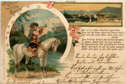 Bläser von Säckingen - Litho -454876