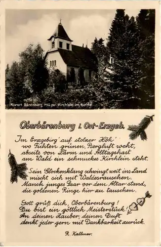 Oberbärenburg, Kirchlein im Walde -389632