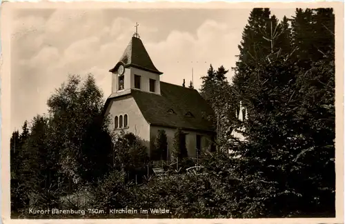 Kurort Bärenburg, Kirchlein im Walde -389692