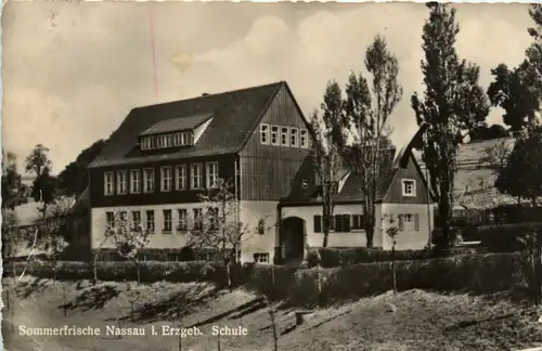 Sommerfrische Nassau i.Erzgeb., Schule -390038