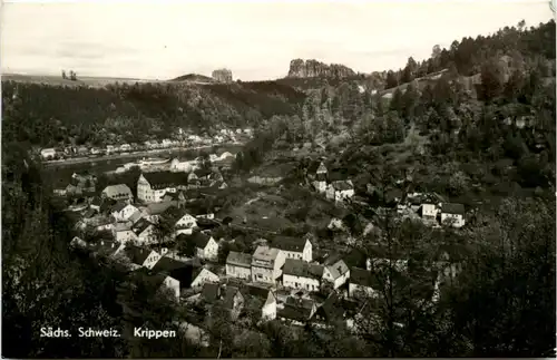 Sächs. Schweiz, Krippen bei Schandau -389020