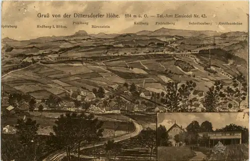 Gruss aus der Dittersdorfer Höhe -389088