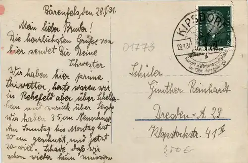 Kurort Bärenfels, -389616