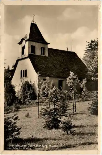 Oberbärenburg, Kirchlein im Walde -389636