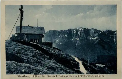 Wankhaus Partenkirchen mit Wetterstein -390290