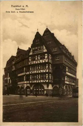 Frankfurt, Dom-Hotel, Ecke Dom u. Braubachstrasse -389988