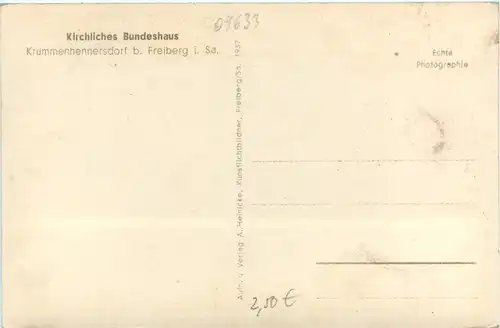 Krummenhennersdorf bei Freiberg, Kirchliches Bundeshaus -390088