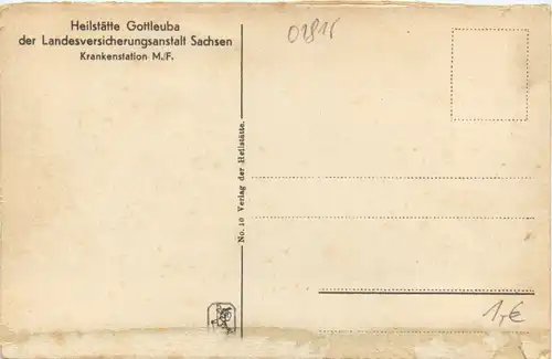 Bad Gottleuba, Krankenstation -391062