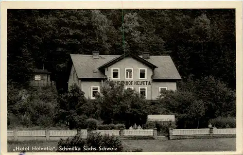 Schmilka, Sächs. Schweiz, Hotel Helvetia -391102