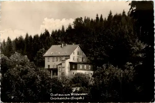 Grünhainichen Erzgeb., Gasthaus zum Wildenstein -390158