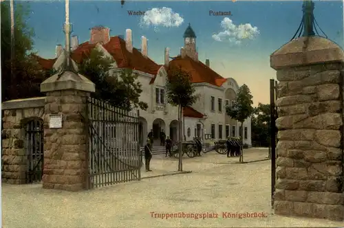 Truppenübungsplatz Königsbrück, Wache u. Postamt -391280