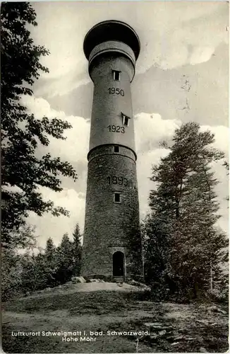 Kurort Schweigmatt i. bad. Schwarzwald, Hohe Mähr -390316