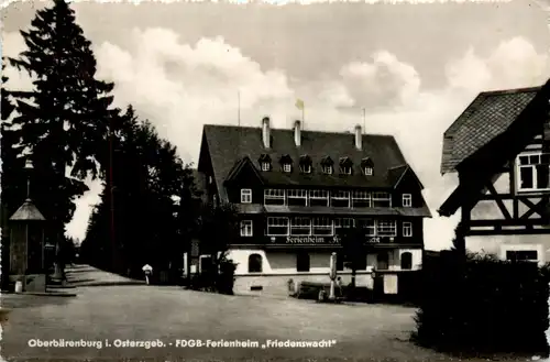 Kurort Oberbärenburg, FDGB-Ferienheim Friedenswacht -389714