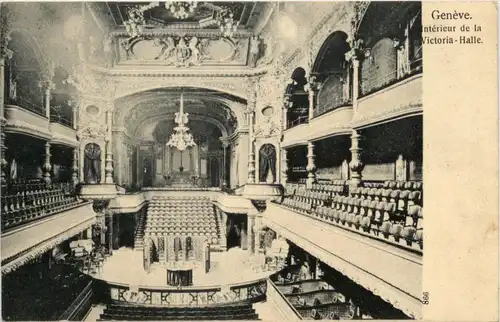 Geneve - Interieur de la Victoria Halle -450380