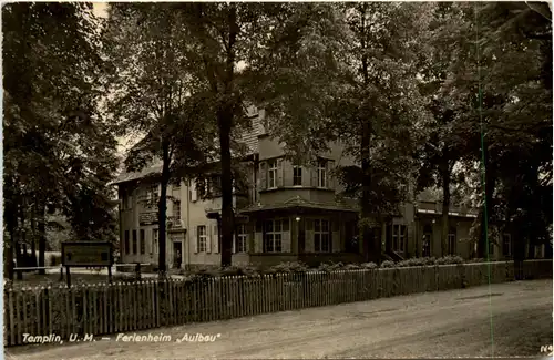 Templin, Ferienheim Aufbau -391520