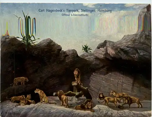 Hamburg-Stellingen - Carl Hagenbecks Tierpark -390500