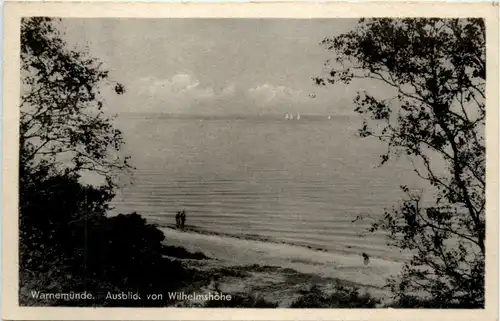 Warnemünde, Ausblick von Wilhelmshöhe -388666