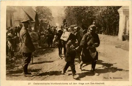 1. Wk - Österreichische Munitionskolonne -477814