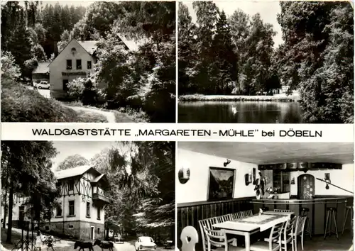 Waldgaststätte Margareten-Mühle bei Döbeln, div. Bilder -372702