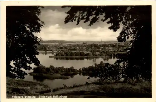 Feldberg i. Mecklenburg, Blick vom Reiherberg -388756