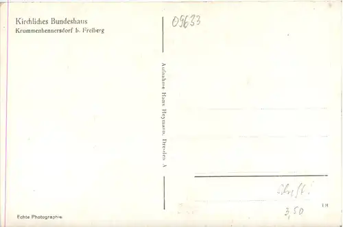 Krummenhennersdorf b. Freiberg, Kirchliches Bundeshaus -390014