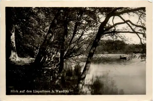 Blick auf den Liepnitzsee b. Wandlitz -388822