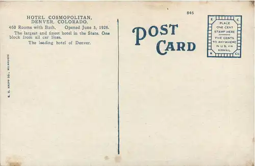 Denver - The Cosmopolitan -450760