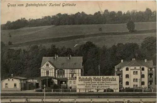 Gruss vom Bahnhofshotel Kurbad Gottleuba -478328