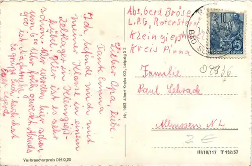 Sächs. Schweiz, Schöna mit kaiserkrone und Schrammsteinen -388994