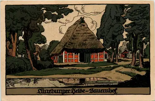 Lümeburger Heide, Bauernhof -390492